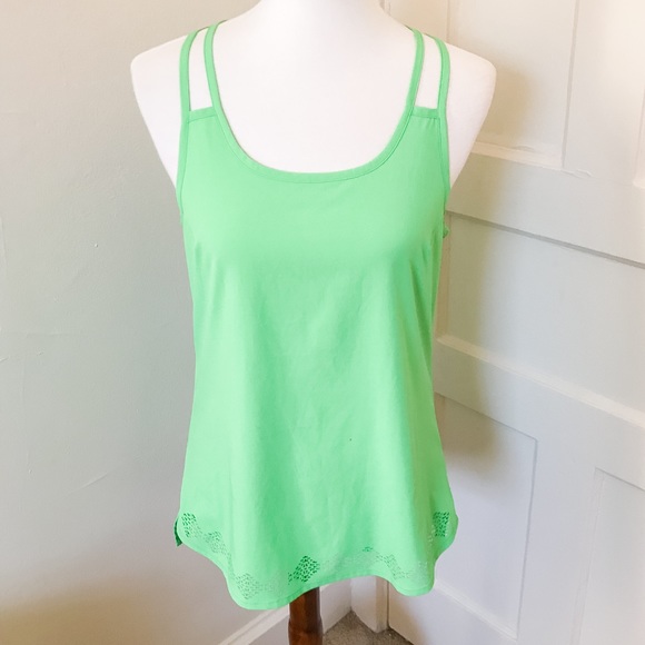 Athleta Tops - NWOT Athleta Neon/Bright Green Tank Top Sz Small